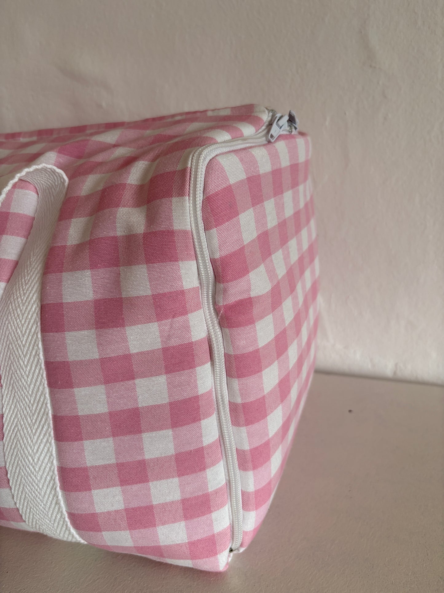 Bolsa Convertible Vichy Rosa