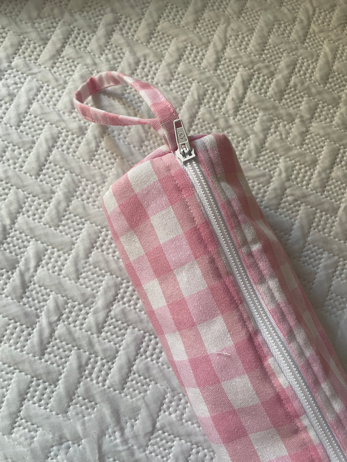Estuche Vichy Rosa