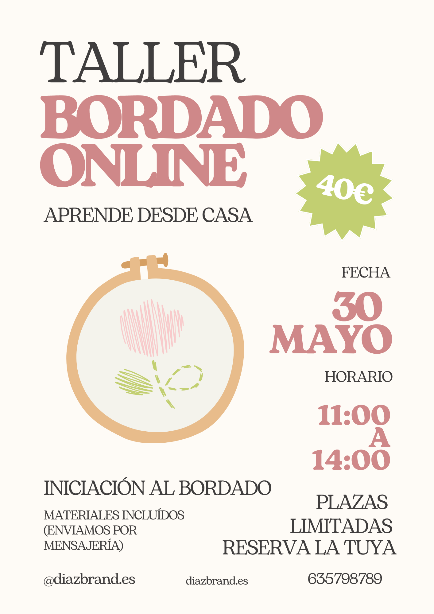 TALLER BORDADO ONLINE